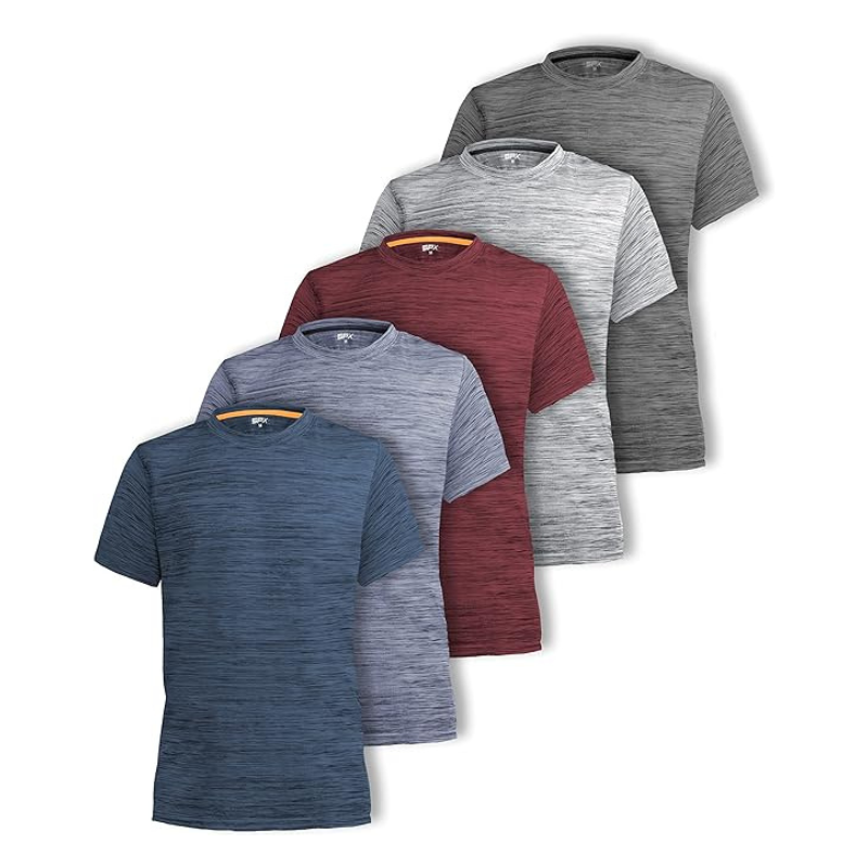 HydroHugs™ Men's Dry-Fit T-Shirts (5-Pack)